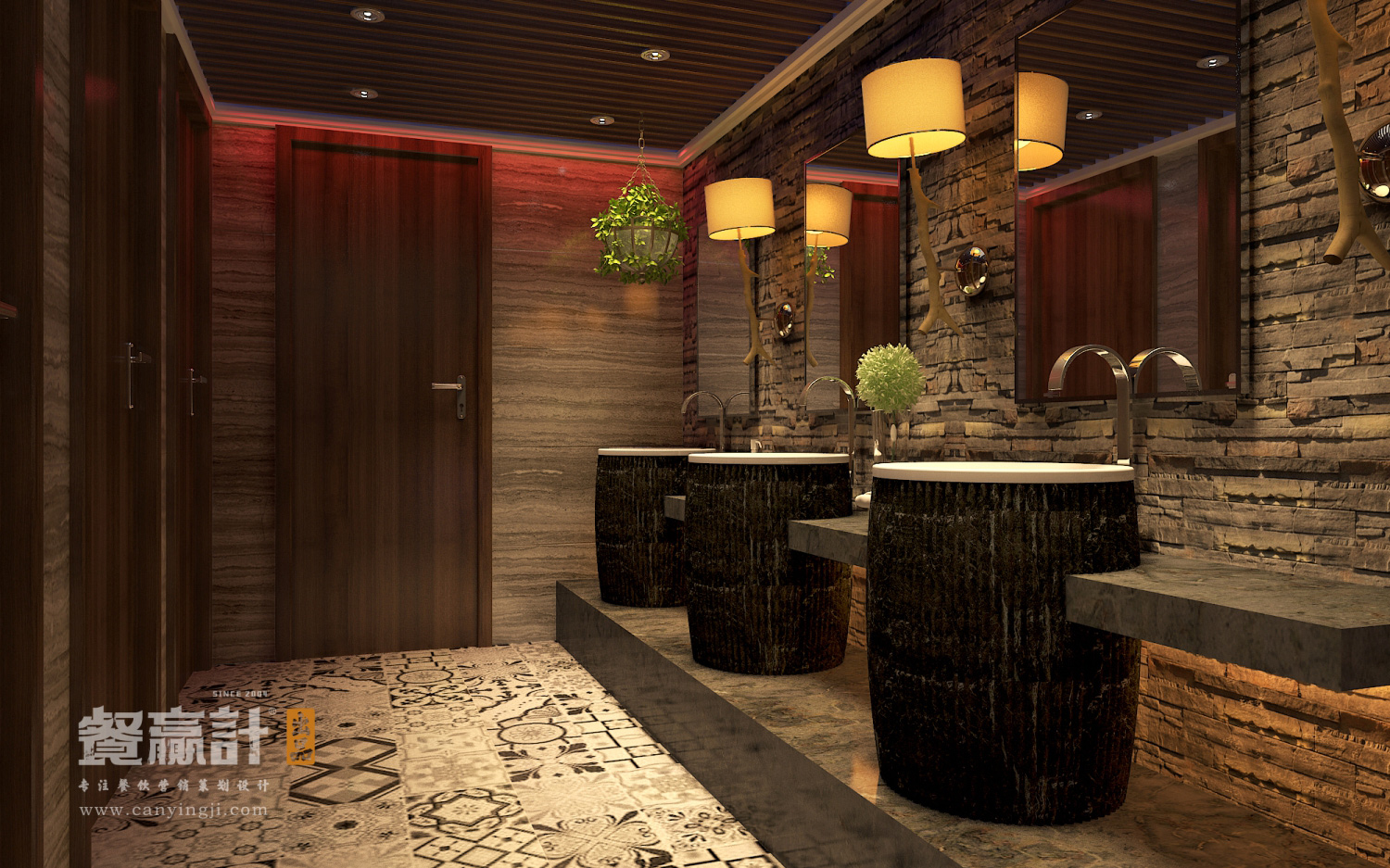 灯火阑珊软装效果图