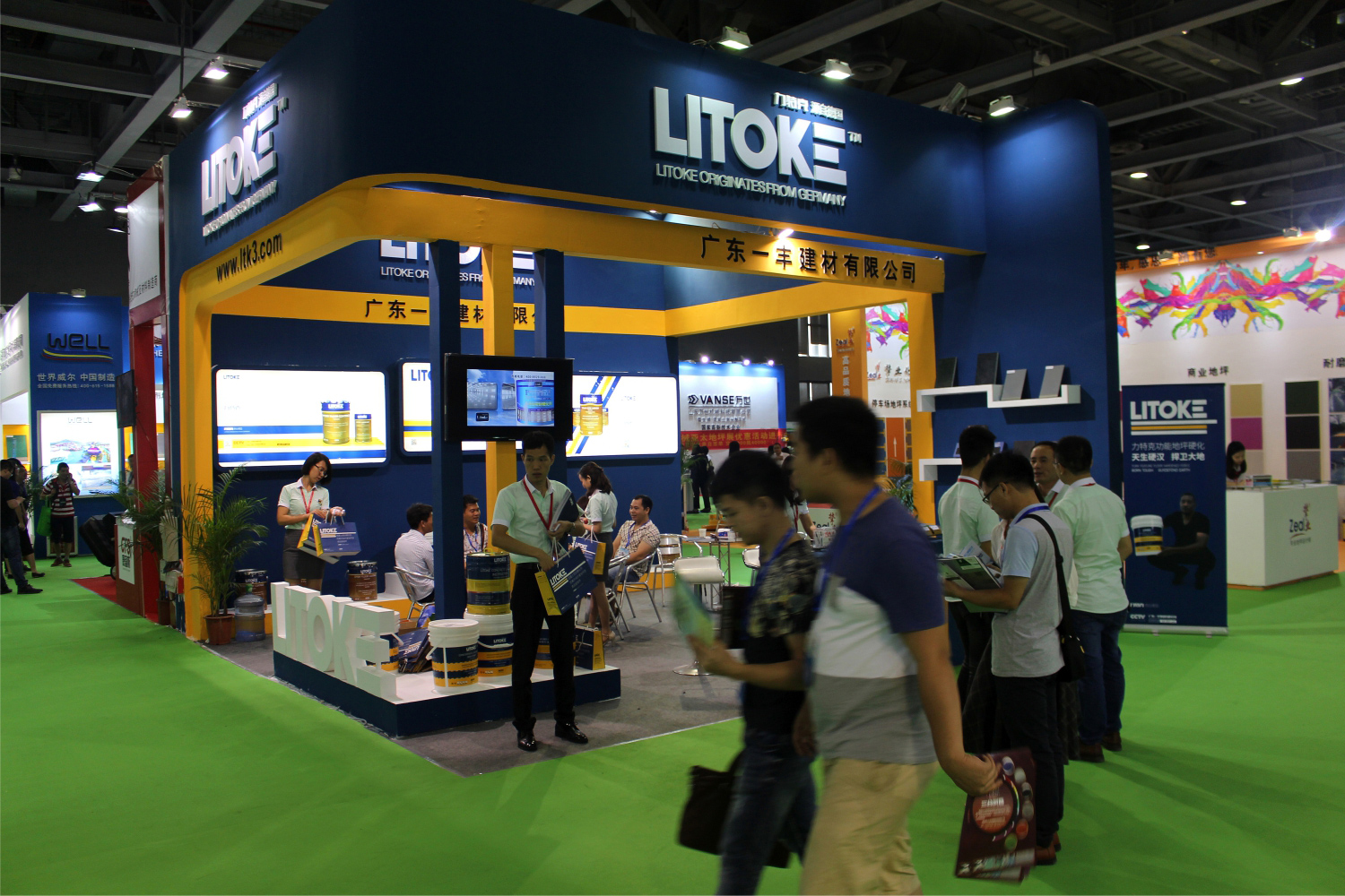 力特克全新品牌展会设计 力特克全新品牌展会设计