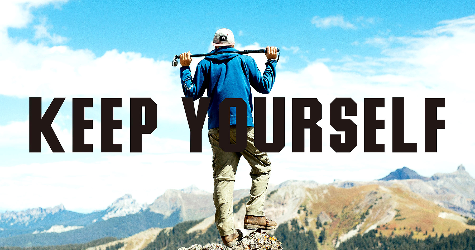 国际潮流棒球帽品牌广告海报