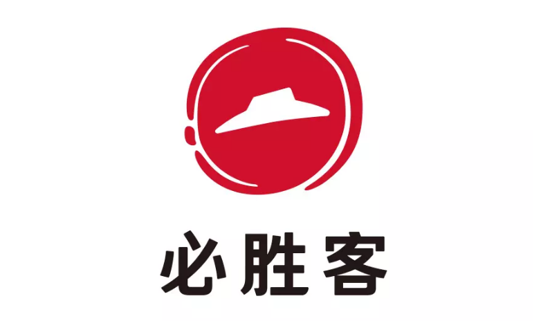 必胜客新LOGO像抹了番茄酱的披萨饼。