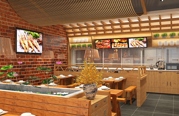 火官烧烤——烧烤空间设计_东莞品牌设计公司_深圳比高创意擅长品牌策划_VI设计_包装_logo设计_作品案例_连锁空间