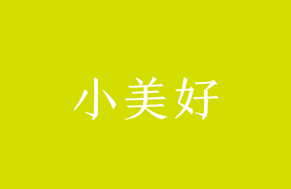 小美好_东莞品牌设计公司_深圳比高创意擅长品牌策划_VI设计_包装_logo设计_作品案例_品牌命名