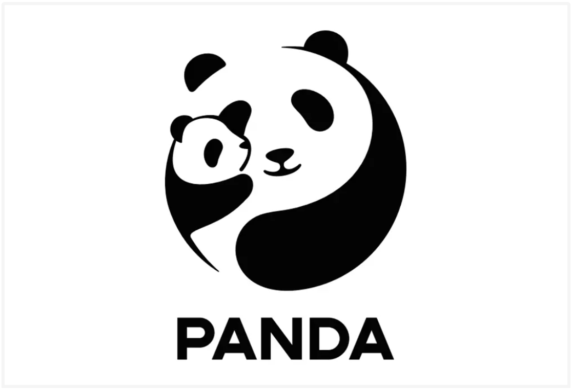成都大熊猫繁育研究基地新LOGO设计太极熊猫