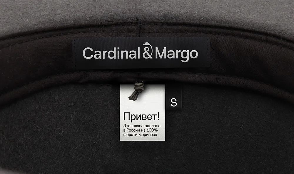 Cardinal & Margo帽子品牌LOGO设计应用展示