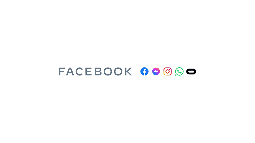 Facebook公司改名Meta新LOGO设计动态展示