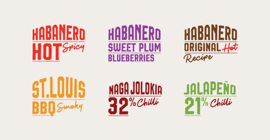 捷克辣椒酱产品标签包装设计