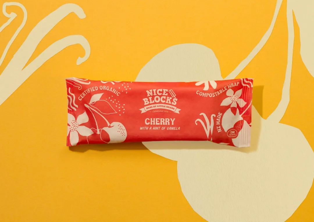 新西兰Niceblocks冰淇淋包装设计图案