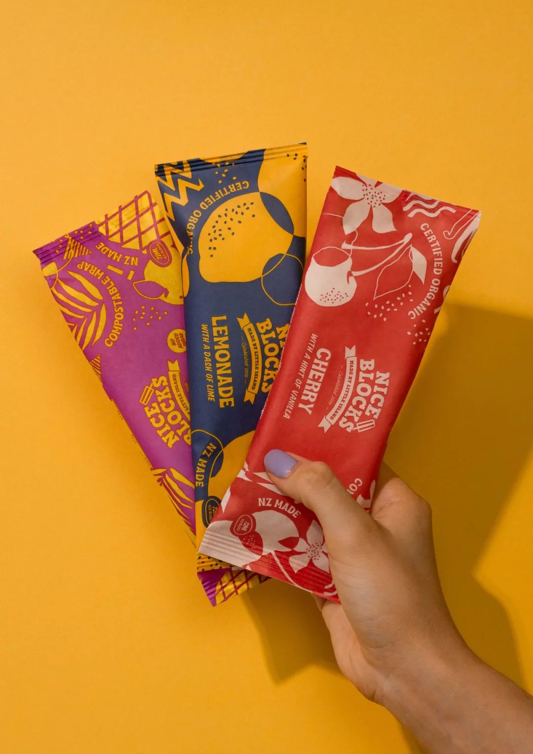 新西兰Niceblocks冰淇淋包装设计实物
