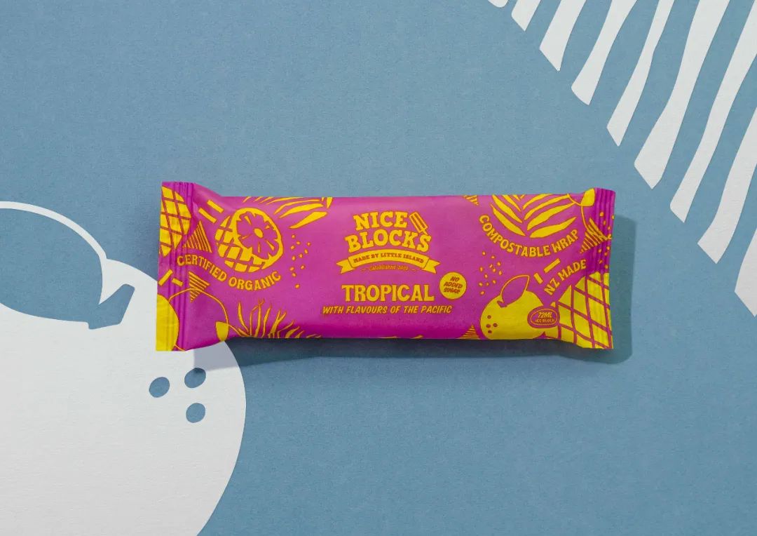 新西兰Niceblocks冰淇淋包装设计视觉形象