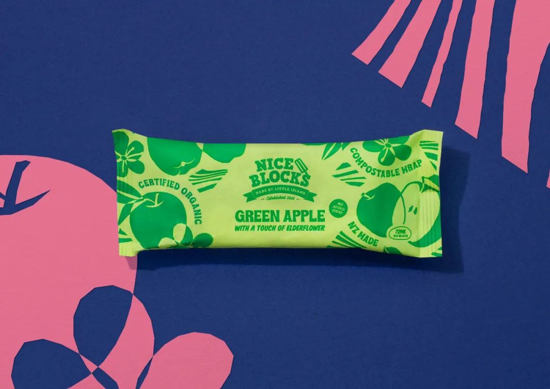 新西兰Niceblocks冰淇淋包装设计展示