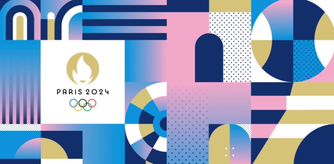 2024巴黎奥运会正式发布视觉识别系统和体育图标，极具对称美感